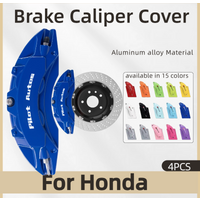 For Honda Car Brake Caliper Cover Aluminum Alloy For Honda Civic Accord City CRV Crider Crosstour Vezel Avancier Odyssey Breeze