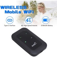 Mobile 4G 5G Router Mobile WiFi Router 2100mAh Battery Color LED Display Screen 300Mbps High Speed Portable for Camping