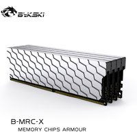 Bykski Copper Heatsink DDR5 RAM DIMM Water Cooling Cooler Heat Dissipation Cover B-MRC-X
