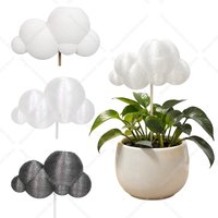 Cloudlet Watering Can for Potted Plants/ Flower (White/Transparent White/Transparent Gray)