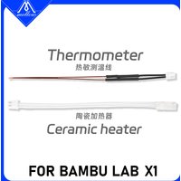 Mellow 1PCS 24V 82W Keramik Heizpatrone/100K NTC 3950 Thermistor Für Bambu Lab X1 X1-Carbon Combo P1P 3D Drucker TZ Hotend