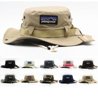 outdoor hiking sun protection hiking cowboy hat fisherman hat camping camouflage hat UV resistant sun hat Men's and women's