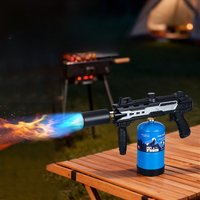 New Large-Diameter High-Power Propane Tank Fire Torch Camping Garden Weed Remover Fire Starter