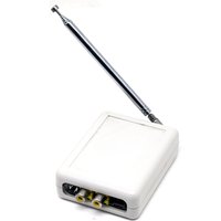 29CH Analog TV Signal Transmitter VHF UHF FM signal generator LED Display adjustable audio Video Transmitter Image W Antenna