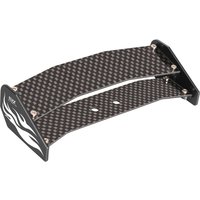 KYX Racing Aluminum Rear Wing Car Spoiler Upgrades Parts Accessories for 1/16 RC Crawler Car LOSI Mini-B Buggy