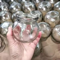 Thickened Glass Chinese Vacuum Cupping Set Acupuncture Massage Cup Therapy Explosion-proof Glass Cupping Gift Set