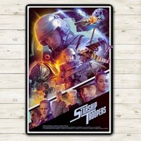 Starship Troopers Movie Metal Poster Tin Sign - 20x30cm Plate