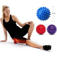 Spiky Massage Ball for Plantar Fasciitis Back Shoulder Pain Relief Foot Muscle Trigger Point Yoga Deep Tissue Stress Reflexology