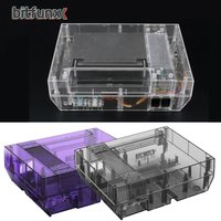 Bitfunx Replacement Housing Shell Transparent Protective Case for NES for Nintendo Entertainment System Console