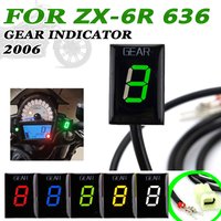 For Kawasaki ZX-6R 636 ZX6R ZX6R 2006 EFI ZX10r ZX 10r 2009 Motorcycle Accessories LED 1-6 Gear Indicator Gear Display Meter