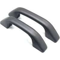 1/2X 175mm Grab Pull Door Handles With Hole Covers Trailer Caravan Motorhome Van Exterior Door Handles Parts Car Accessories