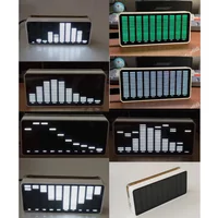 160 LED Music Spectrum Audio Signal Level Indicator Rhythm Light Control Amplifier Car Player Atmosphere METER Type-C USB POWER
