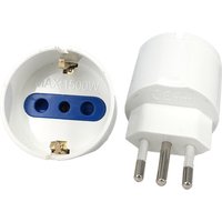 European Eu Plug To Italy Standard Power Adapter Socket 10A Travel Converter AC 110~250V Power Plug