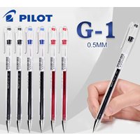 6/12pcs Japan PILOT Gel Pens Quick Drying G1 Neutral Pen Large Capacity Office Signature Black Red Blue 0.5mm School Stationery