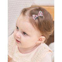 2Pcs Sakura Pink Series Bow Hair Clip Lolita Cute Cartoon Hairpins Multiple Styles Fashionable Retro Hairgripes