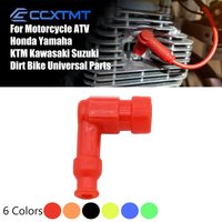 Rubber Spark Plug High Pressure Cap Motorcycle ATV Dirt Bike Scooter Universal For Honda Yamaha KTM Suzuki Kawasaki Modified