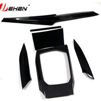 For BMW RHD 3 4Series G80 G82 G20 G26 G42 23-26 Dry Carbon Fiber Car gear panel Cover Interior Kit Trim Stickers Car Accessoires