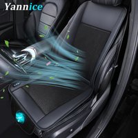 USB Summer Cooling Seat Cushion Ventilation Car Seat Cover Universal Front Seat Cooled Cover Breathable Car Interior Seat Pad