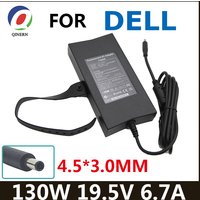 130W 19.5V 6.7A 4.5*3.0mm Laptop AC Adapter DC Charger For Dell XPS 14 15 9530 Precision M6300 Ispiron15 7000 7557 Power Supply