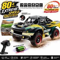 4X4 80km/h Brushless RC Car Off-Road Monster Truck with High Speed Drift Remote Control Christmas Gift for Kids vs Wltoys 144001