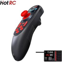 HOTRC Hot rc DS-650 DS 650 6CH 2.4GHz Radio System Transmitter Remote Controller with DS 600 PWM 6 Channel Receiver for RC Boat