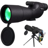 25-75x60 Telescope Spotting Scope Professional Powerful Zoom Monocular FMC BAK4 Long Rang for Target Shooting Hunt Bird Watching
