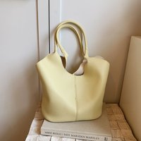 Large Capacity Commuter Tote Bag Fashionable Casual Underarm Single Shoulder Bag Simple Daily Urban Style Handbag