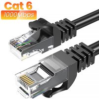 Ethernet Cable Cat6 Gigabit High Speed 1000Mbps Internet Cable RJ45 Shielded Network LAN Cord for PC PS5 PS4 PS3 Xbox