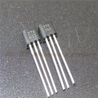 10PCS/LOT ZTX653 ZTX753 (5PCS+5PCS) TO-92 Transistor transistor Hall element