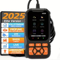 Advanced OBD2 Scanner with Read/Erase Codes-Heavy-Duty Compact Car Diagnostic Tool Compatible with All 1996-Post OBDII/EOBD Cars