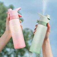 Sports Water Bottle, Sports Cup, Spray Water Bottle with Quick-Spray Nozzle, Suitable for Hiking, Gym and Outdoor Activities