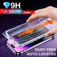 For Xiaomi 17 Pro Max 15 14 13 12t 10 9 9t 10t 11i Lite X3 Tempered Glass Screen Protector Easy Install Auto-Dust Removal Kit