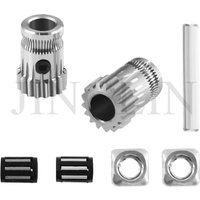 Drivegear Kit Dual Drive Gear DDB Extruder Kit Cloned Btech Upgrade for Prusa i3 3d Printer Gear Bowden 3d Printer Kit