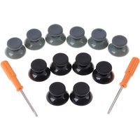 Hot Sale 7pcs Black Gray 3d Analog Stick for Xbox 360 Controller Thumbsticks Caps for X box 360 Gamepad Repair Parts with Tool