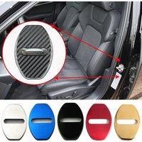 Car Door Lock Cover Auto Emblems Case for Audi A1 A3 A5 A7 Q2 Q3 Q5 Q7 S3 S4 S5 S6 S7 S8 RS6 SQ5 R8 TT A4 A6 A8 TTS Car Styling