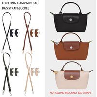 Leder Ersatz Umhängetasche Riemen für Longchamp Mini Tasche Schultergurt ohne Stanzen Modifikation Taschen Zubehör