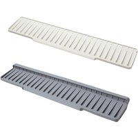 Silicone Sink Water Absorbent Tray Anti-slip Splash-proof Kitchen Sink Tea Cup Holder Kitchen Slope Sink Drain Pad Narrow Edge