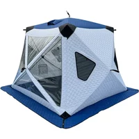 Outdoor Fishing, Sauna, Chimney, Winter Lighting, Ice Fishing Tent, Thick Large Window, Firewood Warm Mouth, Portable Tent