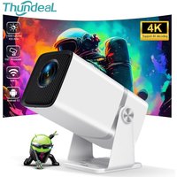 ThundeaL 4K Full HD Projektor FHD TD80W Android WiFi 3D Heimkino TD80 Tragbarer Mini-Projektor für Meetings 3D Video PK HY320