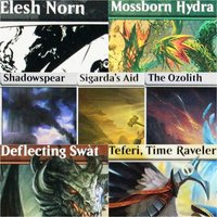 Holo “Smothering Tithe/Shadowspear/Sigardas Aid” Magical Proxy Black Top Quality Cards Gathering Board Game Trading Cards