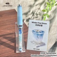 2026 Handcrafted Limited Edition JINHAO 82 Glass Dip Pen Finely Grounded Fountain Pen Office School Art Supplies Stationery