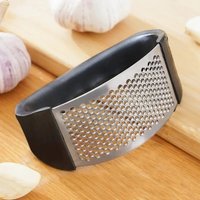 1-12pcs Stainless Steel Garlic Press Crusher Manual Garlic Mincer Chopping Garlic Tool Fruit Vegetable Tools Kitchen Accessories