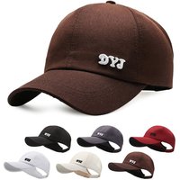 Adjustable Cotton Ponytail Hat With Ponytail Hole Baseball Caps Sunshade Baseball Hat Spring Summer