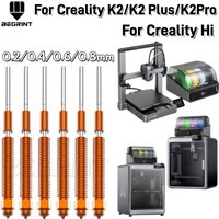 For Creality K2/K2 Plus/K2 Pro Upgraded Unicorn for Creality Hi Quick-Swap Nozzle Kit 0.2/0.4/0.6/0.8mm 3D Printer Parts