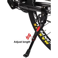 AliExpress cycle zone Adjustable Bicycle Kick Stand Cycling MTB Road Bike Pedal Support Parking Rack Aluminum Alloy Side Support Kickstand Footrest