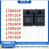 10Pcs/Lot 100% NEW L7905CP L7912CP L7915CP L7805CP L7812CP L7815CP L7824CP TO-220F Best Quality In Stock