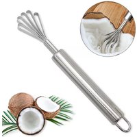 Creative Steel Shredded Coconut Knife Home Coconut Grater Scraping Coconut Meat Scraper Fish Fruit Planing