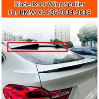 Blade Roof Wing Spoiler For BMW X4 F26 2014-2018 Rear Window Tail Wing Exterior Trim Sport Tuning Accessory Cover Kit Auto Parts