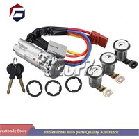 9170G3 252522 Barrel Door Lock Cylinders Set With 2Key For Peugeot Partner Citroen Berlingo 96-07 Xsara Picasso 01-04 96244156