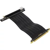 PCI Express 90 Degree Right Angle PCIe 3.0 x16 x16 Extension Cable 6Pin Power Supply Riser Ribbon Extender For Graphics Vertical
